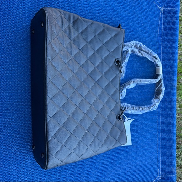 Marilyn Monroe Quilted Black Tote Bag - Picture 2 of 3